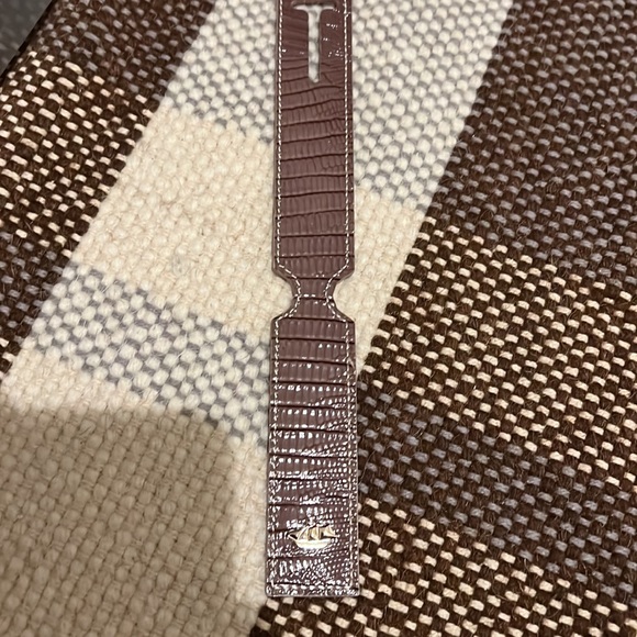 Brahmin Leather luggage Tag - Picture 2 of 8